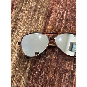 Vintage Made in Taiwan Aviator Sunglasses with Mirrored Glass Lenses